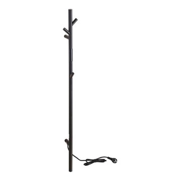 Handtuchhalter 10,3x118 cm Edelstahl/schwarz