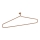 Handtuchhalter 45x12,2 cm, Edelstahl/Kupfer/Gold