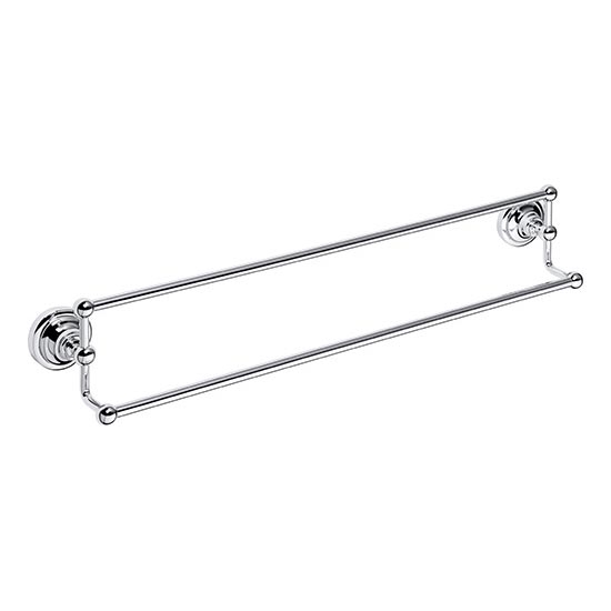 Handtuchhalter 66,5x12,5 cm silber