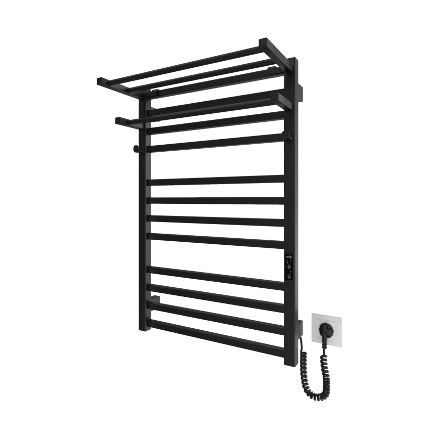 Handtuchhalter für Badheizkörper HF SHEFFIELD 52x20,4 cm schwarz