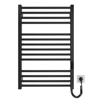 Handtuchheizkörper für das Badezimmer HF DERBY 170W/230V 77x53 cm schwarz IP44