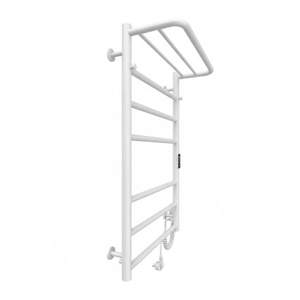 Handtuchheizkörper HOME 95W/230V 77x53 cm Edelstahl/weiß rechts