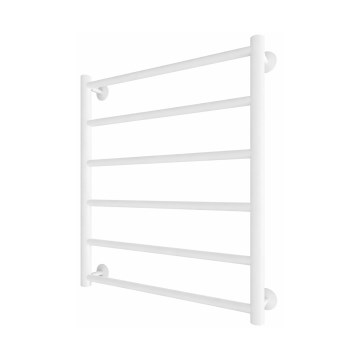 Handtuchheizkörper INOX FLAT 122W/230V 57x43 cm Edelstahl/Weiß