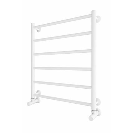 Handtuchheizkörper INOX FLAT 122W/230V 57x43 cm Edelstahl/Weiß
