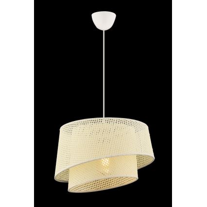 Hängelampe BARETTE 1xE27/60W/230V creme