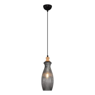 Hängelampe BOTTLE 1xE14/4W/230V rauchfarben