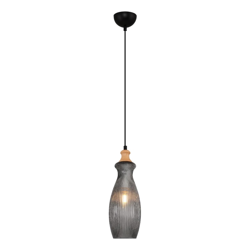 Hängelampe BOTTLE 1xE14/4W/230V rauchfarben