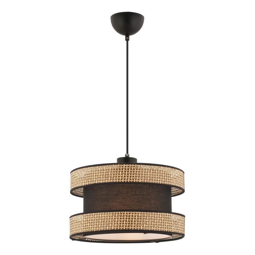 Hängelampe HALO 1xE27/60W/230V braun/beige