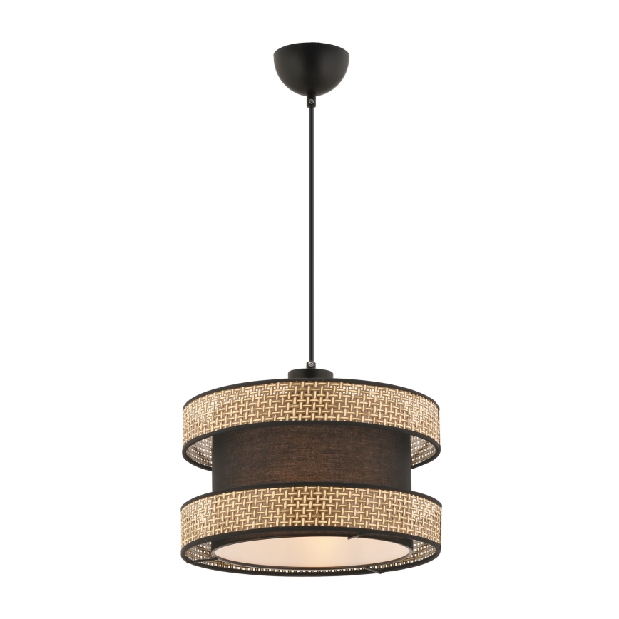 Hängelampe HALO 1xE27/60W/230V braun/beige