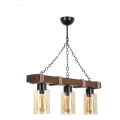 Hängelampe JASMIN 3xE27/40W/230V braun/beige
