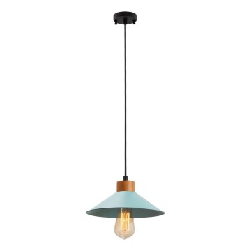 Hängelampe MANAVGAT 1xE27/40W/230V blau/braun