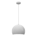 Hängelampe SOOL mit Kabel 1xE27/15W/230V Ø 27 cm weiß