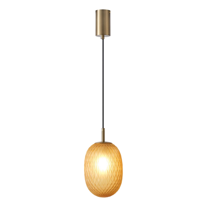 Hängeleuchte 1xE14/25W/230V braun pr. 15 cm