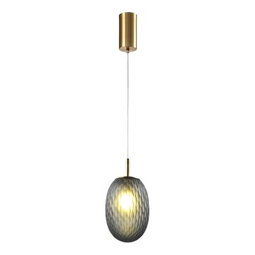 Hängeleuchte 1xE14/25W/230V grau pr. 15 cm