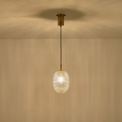 Hängeleuchte 1xE14/25W/230V klar pr. 15 cm