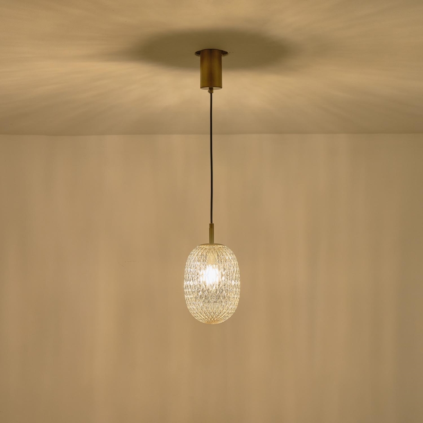 Hängeleuchte 1xE14/25W/230V klar pr. 15 cm