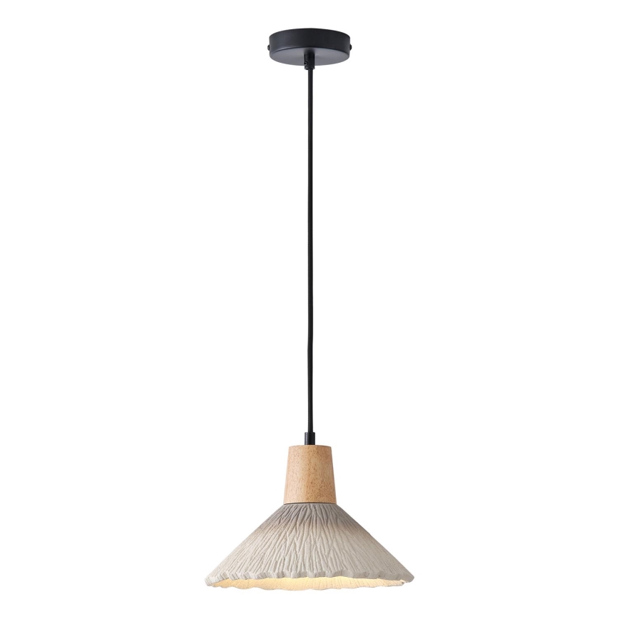 Hängeleuchte 1xE27/15W/230V cremefarben