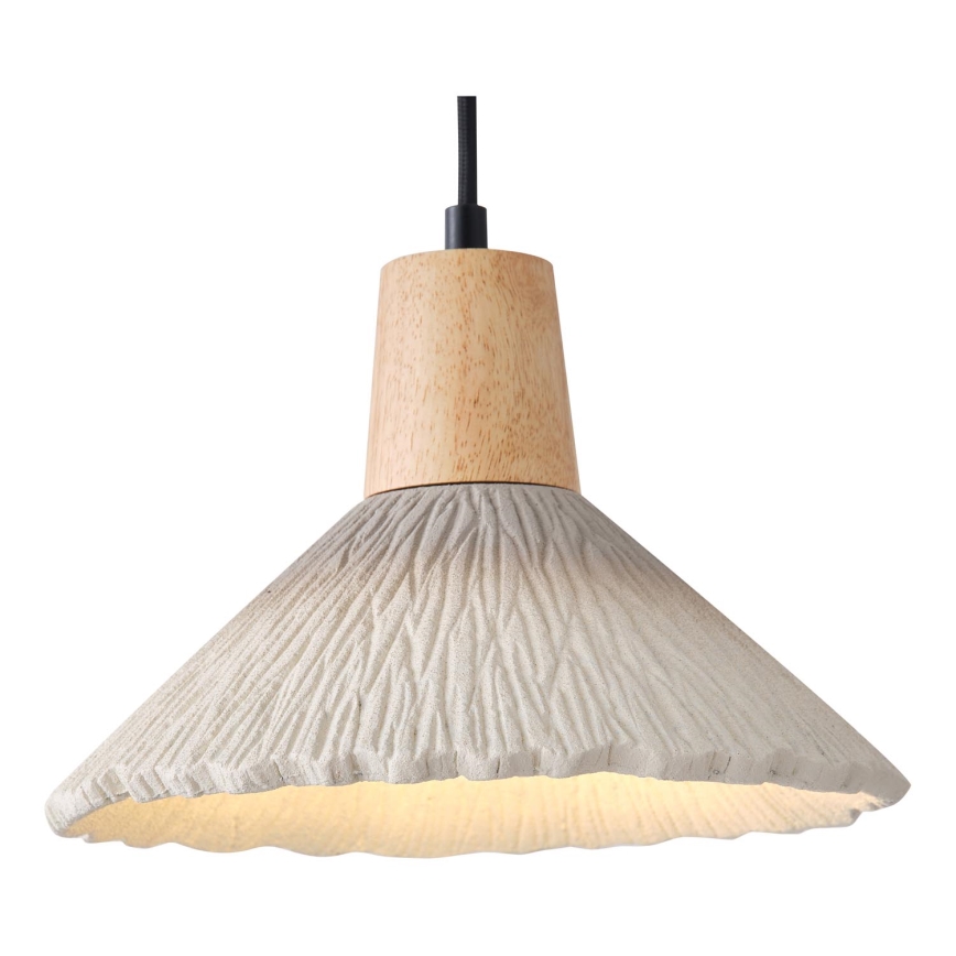 Hängeleuchte 1xE27/15W/230V cremefarben