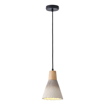 Hängeleuchte 1xE27/15W/230V cremefarben