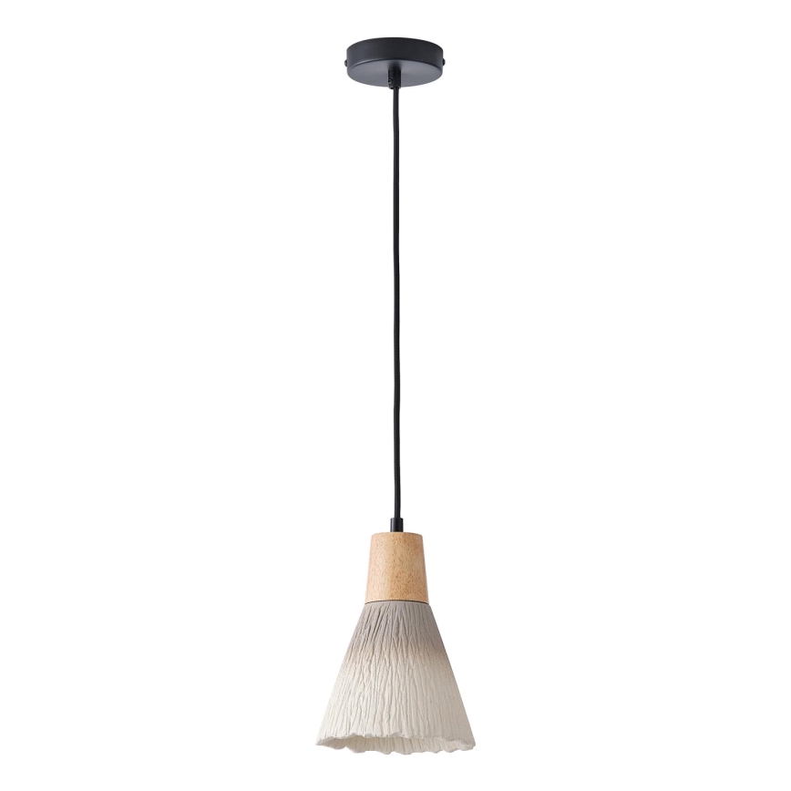Hängeleuchte 1xE27/15W/230V cremefarben
