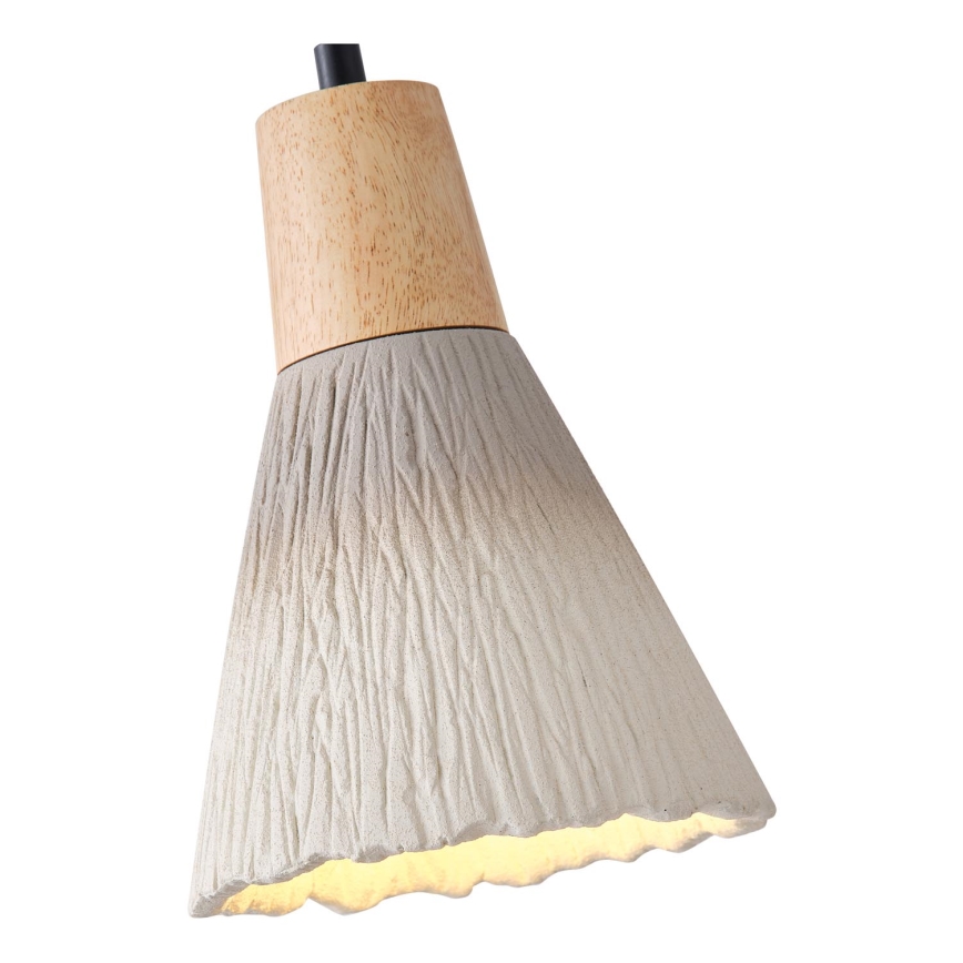 Hängeleuchte 1xE27/15W/230V cremefarben