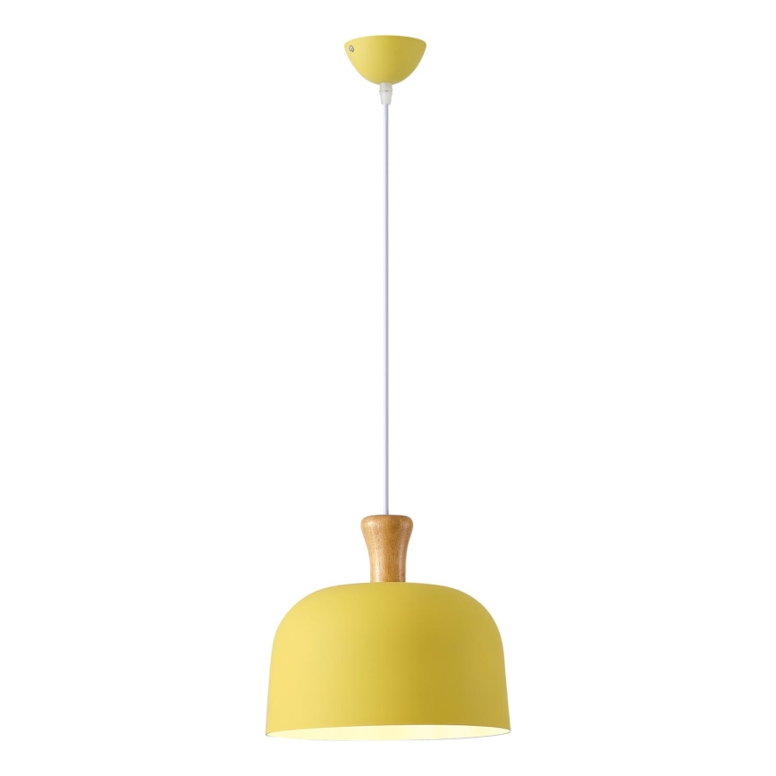 Hängeleuchte 1xE27/15W/230V gelb