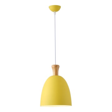Hängeleuchte 1xE27/15W/230V gelb pr. 23 cm