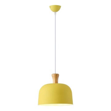 Hängeleuchte 1xE27/15W/230V gelb pr. 27 cm