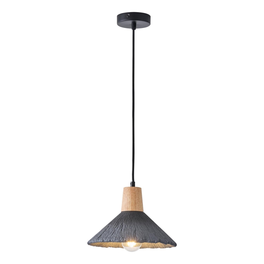 Hängeleuchte 1xE27/15W/230V grau