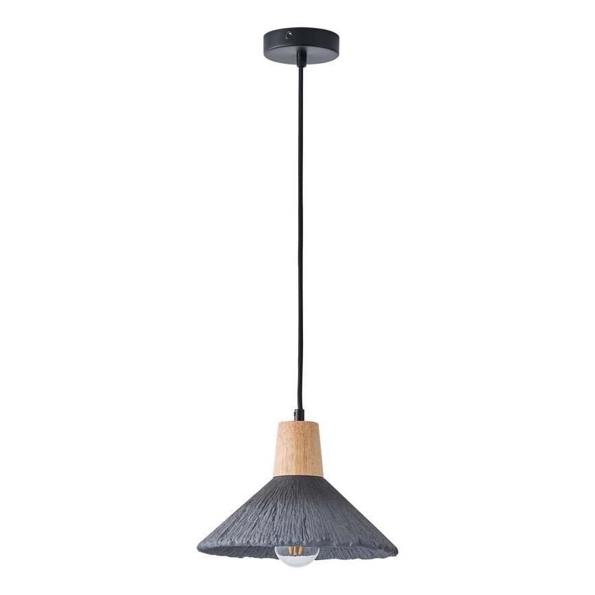 Hängeleuchte 1xE27/15W/230V grau