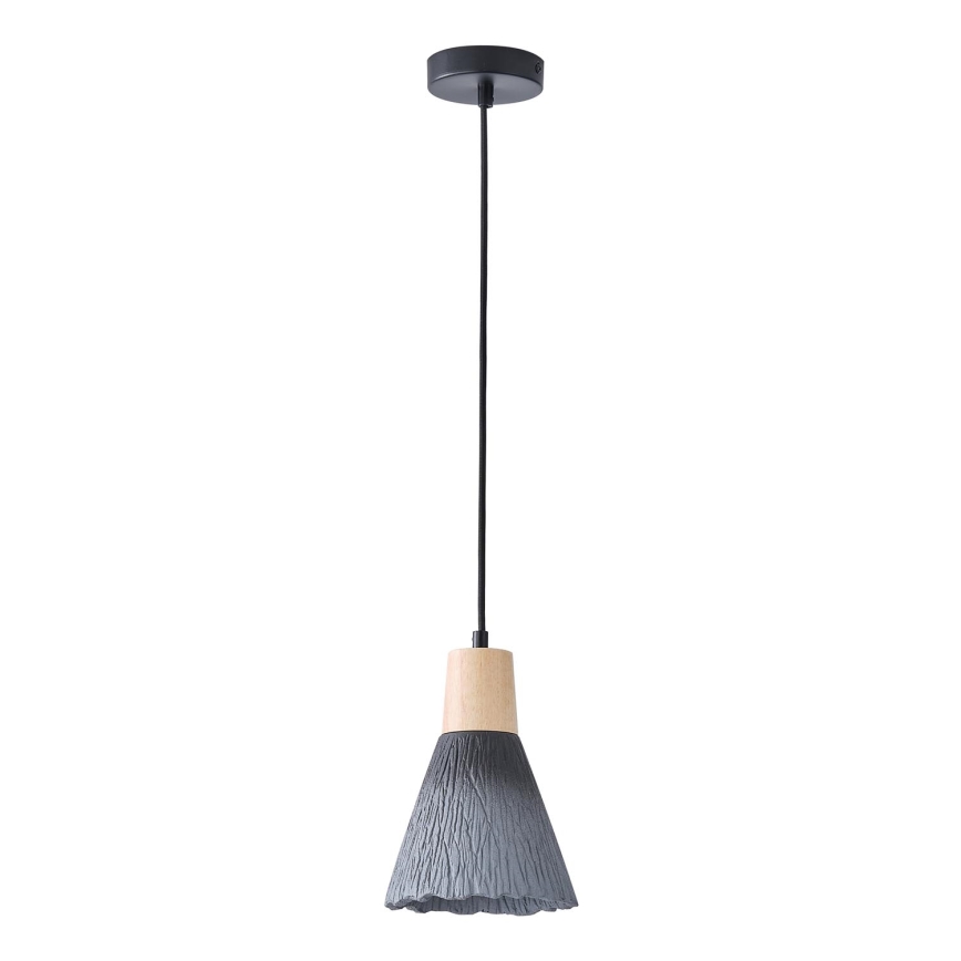 Hängeleuchte 1xE27/15W/230V grau