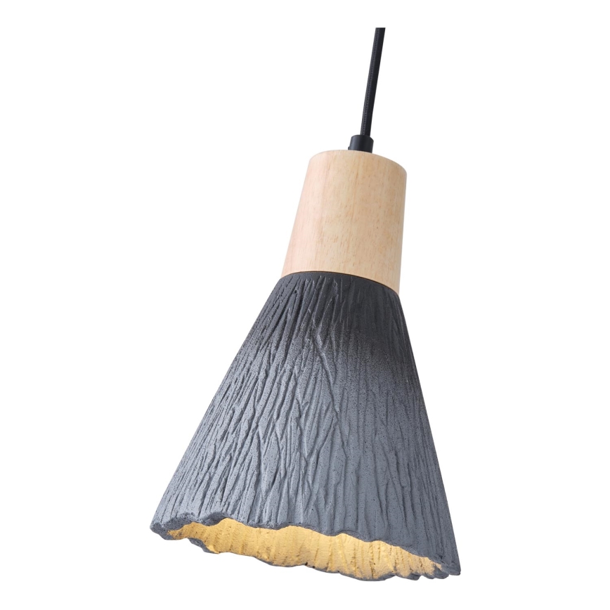Hängeleuchte 1xE27/15W/230V grau