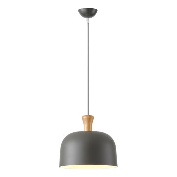 Hängeleuchte 1xE27/15W/230V grau