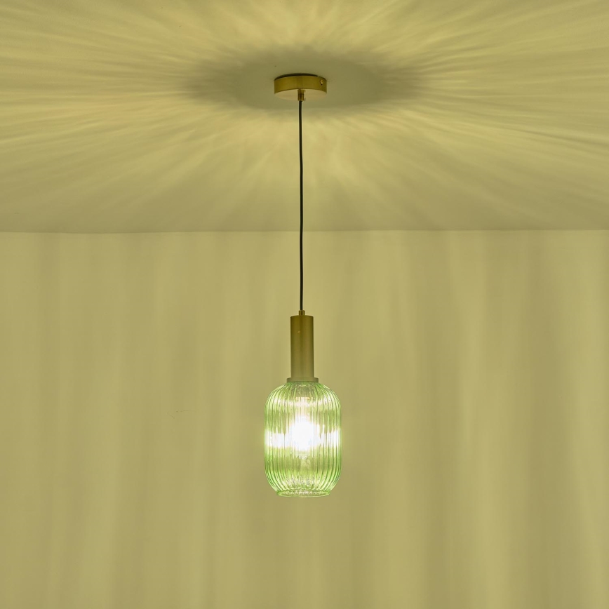 Hängeleuchte 1xE27/15W/230V grün