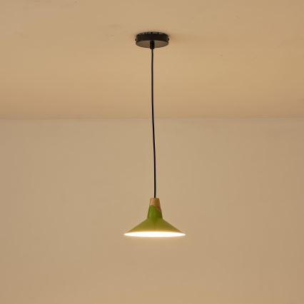 Hängeleuchte 1xE27/15W/230V grün
