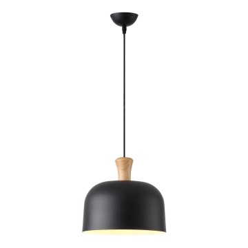 Hängeleuchte 1xE27/15W/230V schwarz