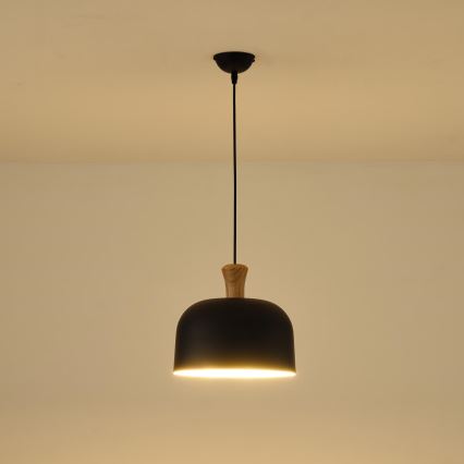 Hängeleuchte 1xE27/15W/230V schwarz