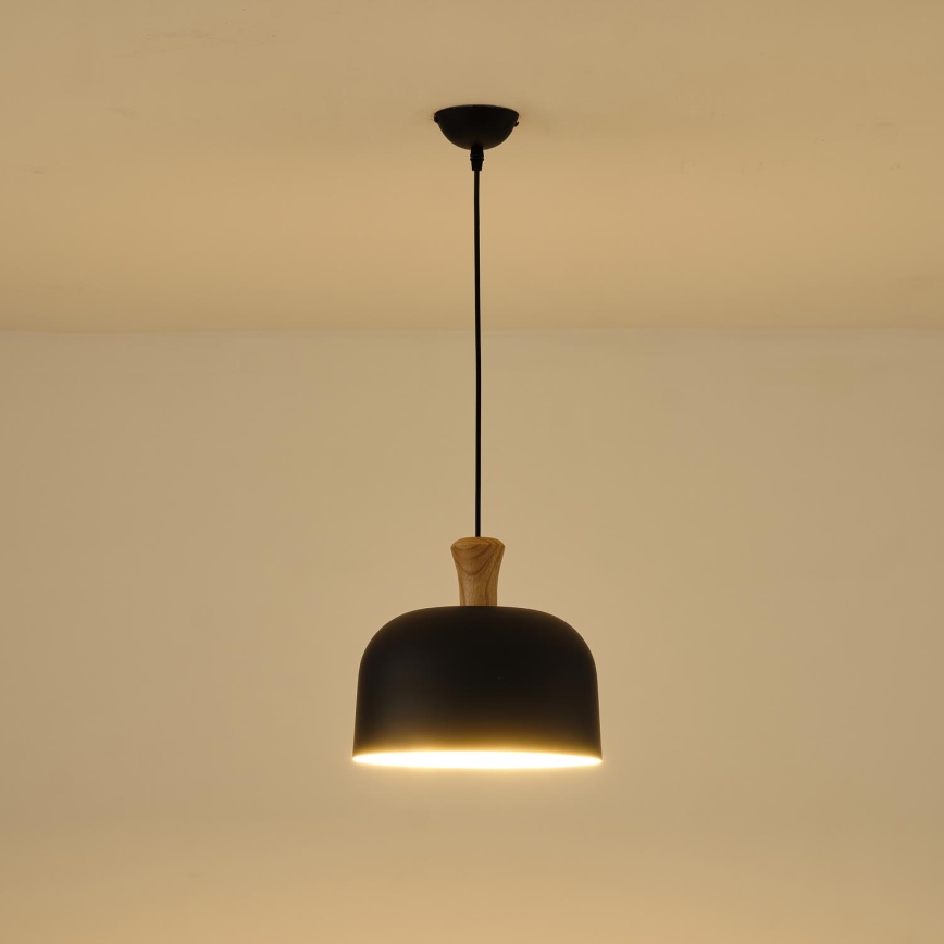 Hängeleuchte 1xE27/15W/230V schwarz
