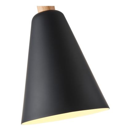Hängeleuchte 1xE27/15W/230V schwarz pr. 20 cm