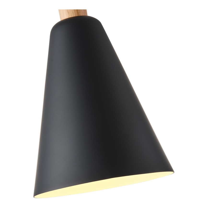 Hängeleuchte 1xE27/15W/230V schwarz pr. 20 cm