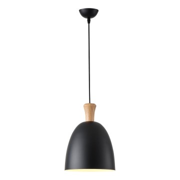 Hängeleuchte 1xE27/15W/230V schwarz pr. 23 cm