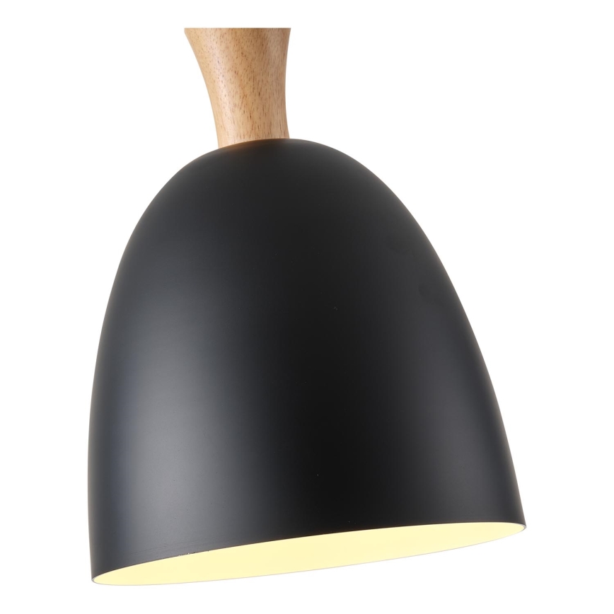Hängeleuchte 1xE27/15W/230V schwarz pr. 23 cm