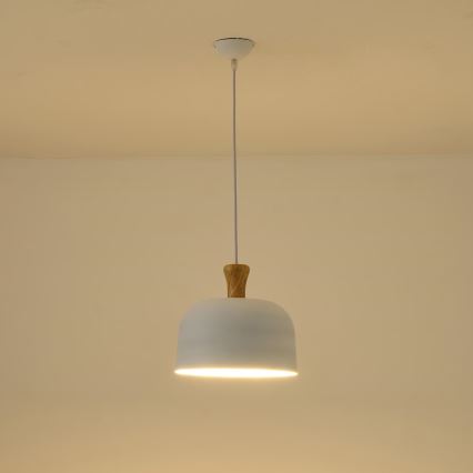 Hängeleuchte 1xE27/15W/230V weiß