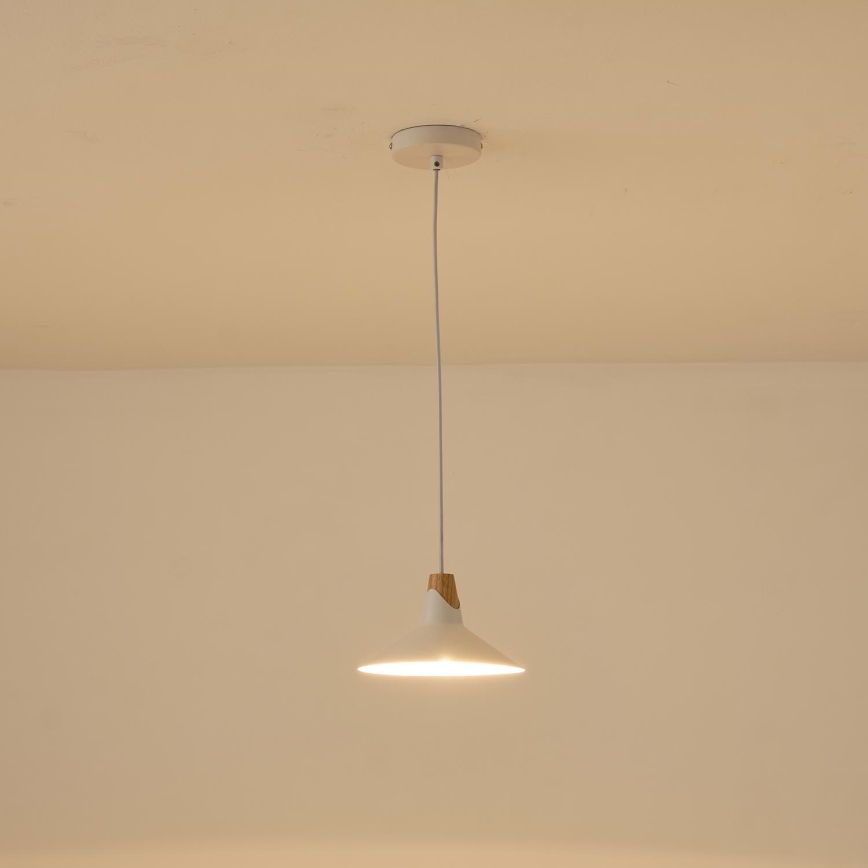 Hängeleuchte 1xE27/15W/230V weiß