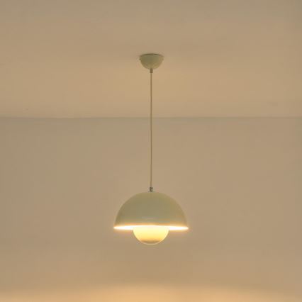 Hängeleuchte 1xE27/15W/230V weiß
