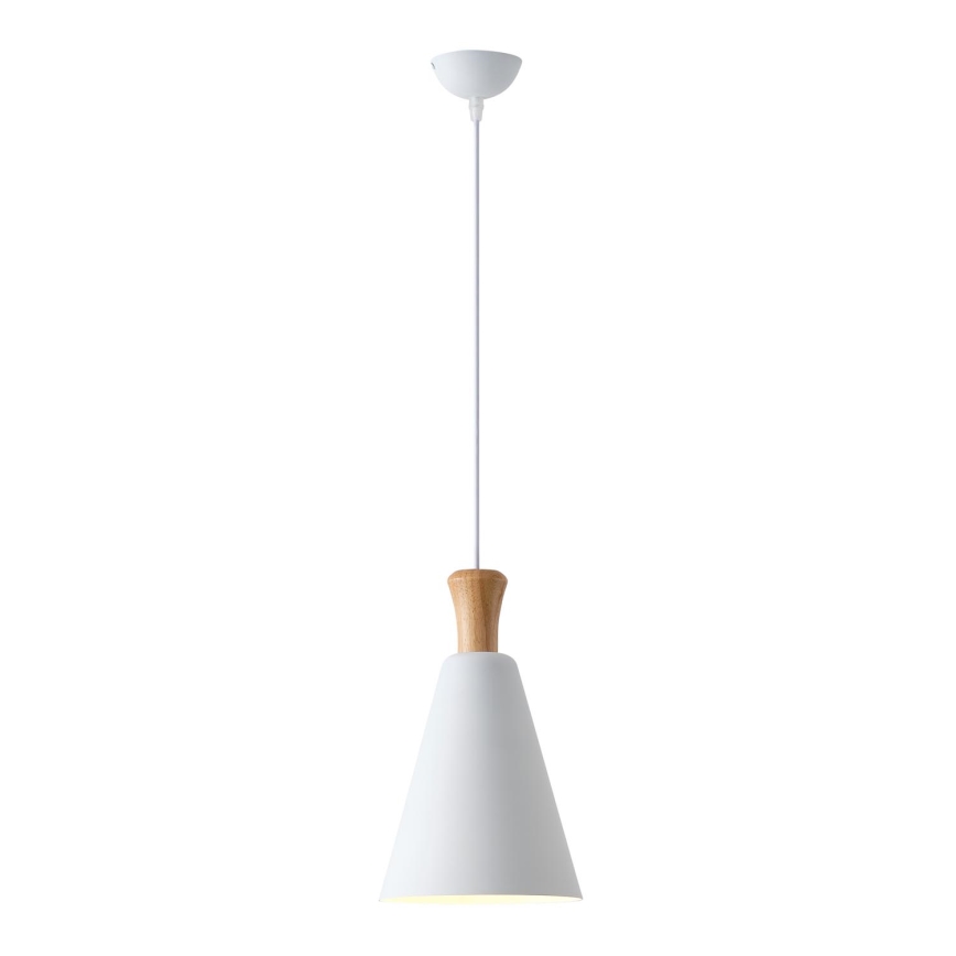 Hängeleuchte 1xE27/15W/230V weiß pr. 20 cm