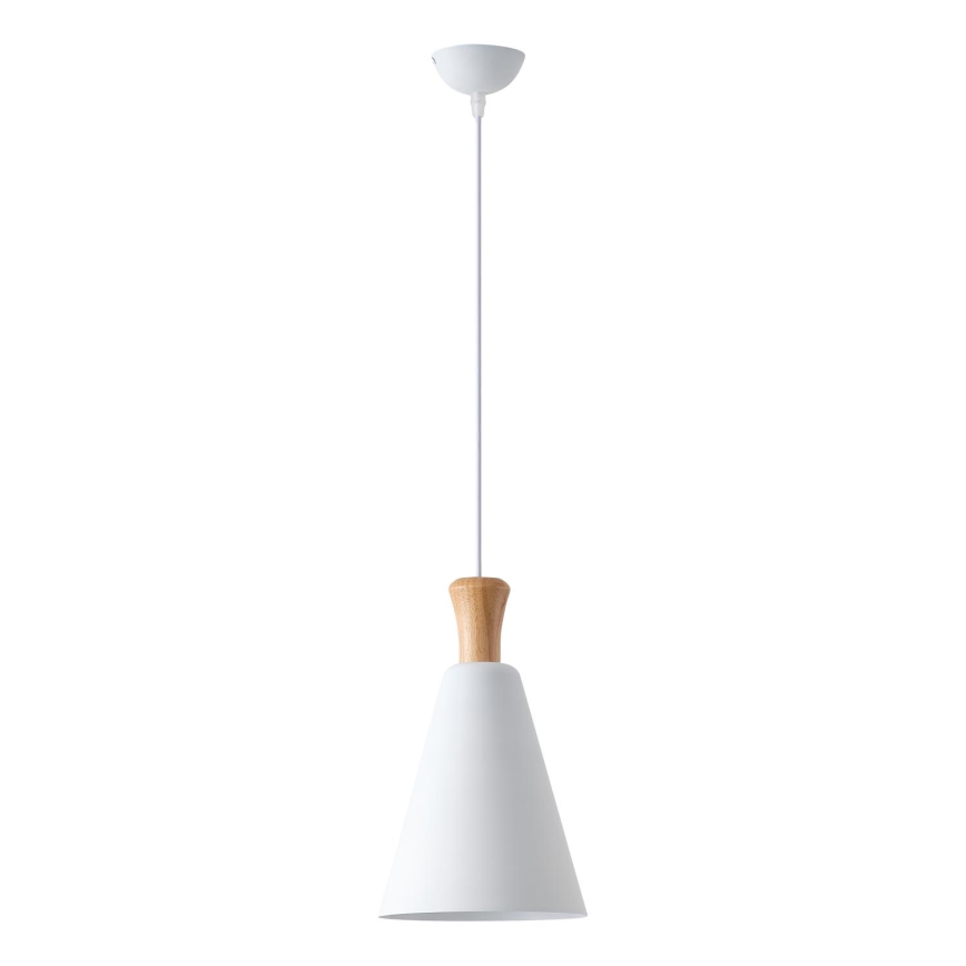 Hängeleuchte 1xE27/15W/230V weiß pr. 20 cm