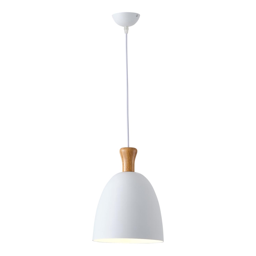 Hängeleuchte 1xE27/15W/230V weiß pr. 23 cm