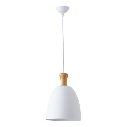 Hängeleuchte 1xE27/15W/230V weiß pr. 23 cm