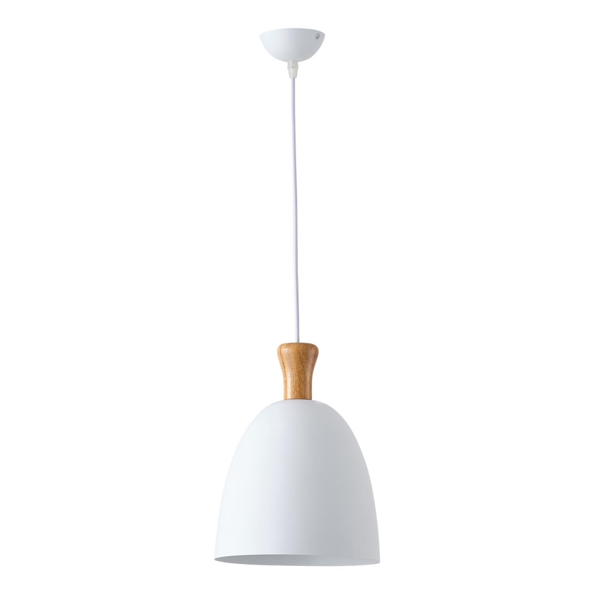 Hängeleuchte 1xE27/15W/230V weiß pr. 23 cm